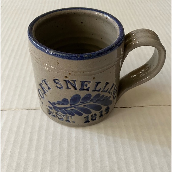 VTG Westerwald Pottery Fort Snelling 1819 Salt Glazed Mug - Picture 11 of 16